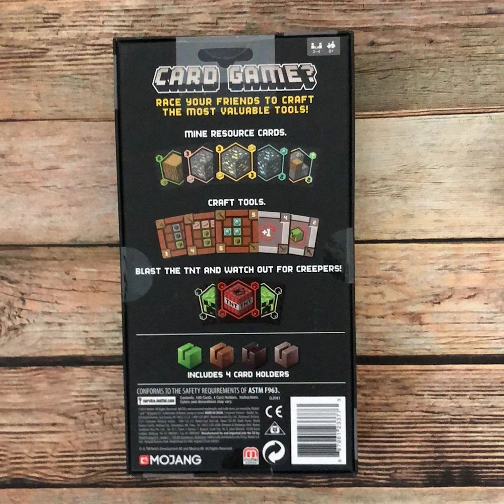 New Minecraft Card Game | Mojang | 2-4 Players | Family Fun